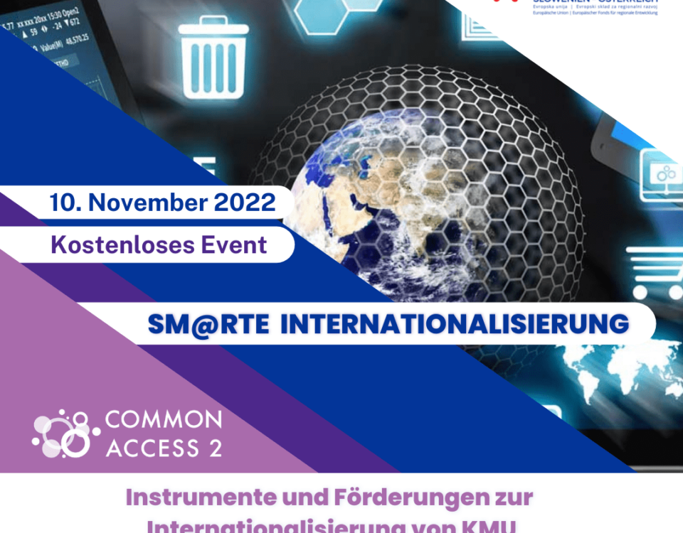 Kostenlose Veranstaltung über die Tools und Förderungen für die Internationalisierung von Unternehmen